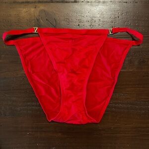 Victorias Secret Satin String Bikini Panties M - New In Package ❤️✨